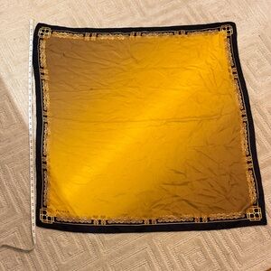 Elegant Black and Gold Scarf